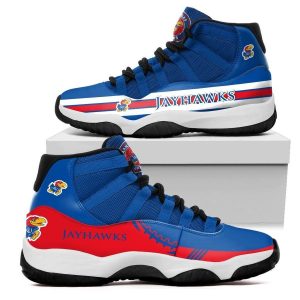 Kansas Jayhawks NCAA 3D Air Jordan 11 Sneaker JD110426
