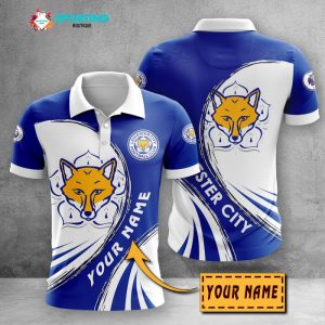 Leicester City F.C Polo Shirt Golf Shirt 3D PLS2523