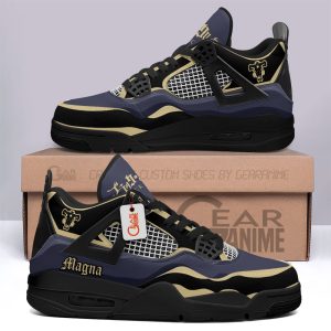 Magna Swing Jordan 4 Sneakers Anime Personalized Shoes JD299