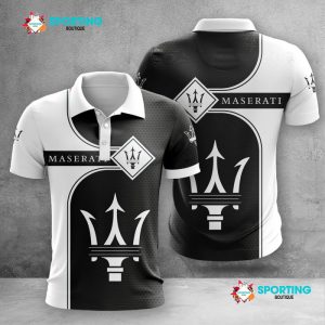 Maserati Polo Shirt Golf Shirt 3D PLS1729