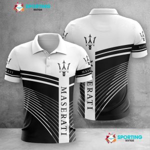 Maserati Polo Shirt Golf Shirt 3D PLS846