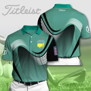 Masters Tournament Titleist Polo Shirt Golf Shirt 3D PLS019