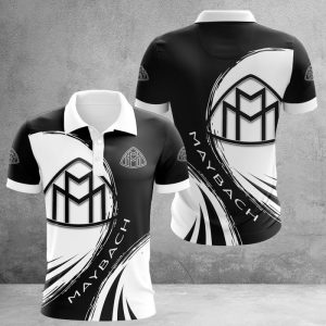 Maybach Polo Shirt Golf Shirt 3D PLS2439