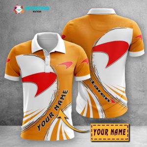 Mclaren Polo Shirt Golf Shirt 3D PLS2115