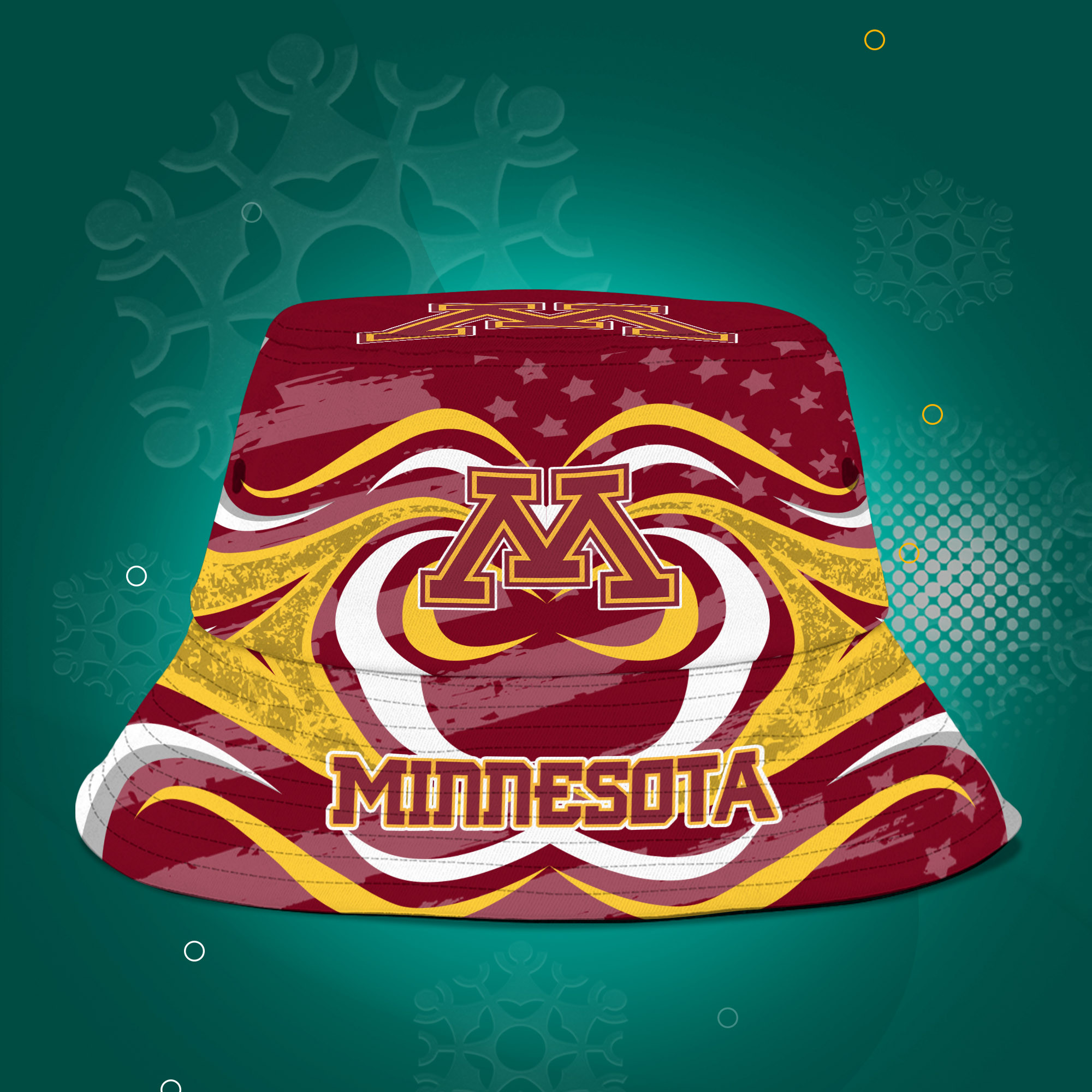 Minnesota-Golden-Gophers-NCAA-Bucket-Hat-Personalized-SBH338-1