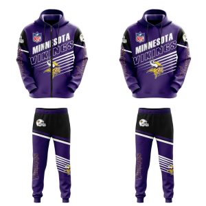 Minnesota Vikings NFL Combo Hoodie, Zip Hoodie And Joggers Sports Fans  CHJ518 – We sell presents, you sell memories!