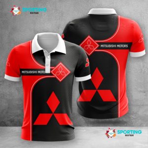 Mitsubishi Polo Shirt Golf Shirt 3D PLS1722