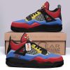 Monkey D Luffy Jordan 4 Sneakers Anime Personalized Shoes JD481