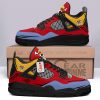 Monkey D. Luffy Jordan 4 Sneakers Anime Personalized Shoes JD287