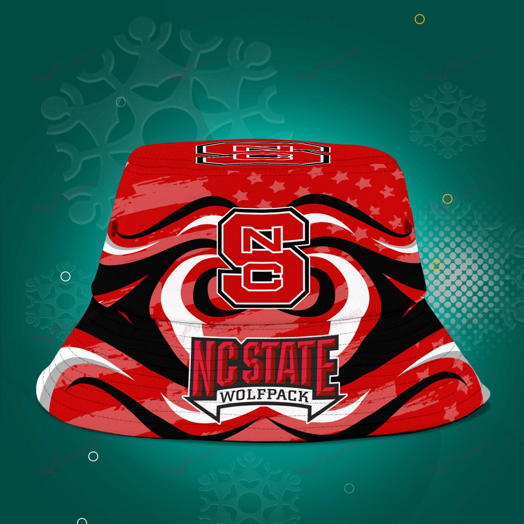 NC-State-Wolfpack-NCAA-Bucket-Hat-Personalized-SBH128-1