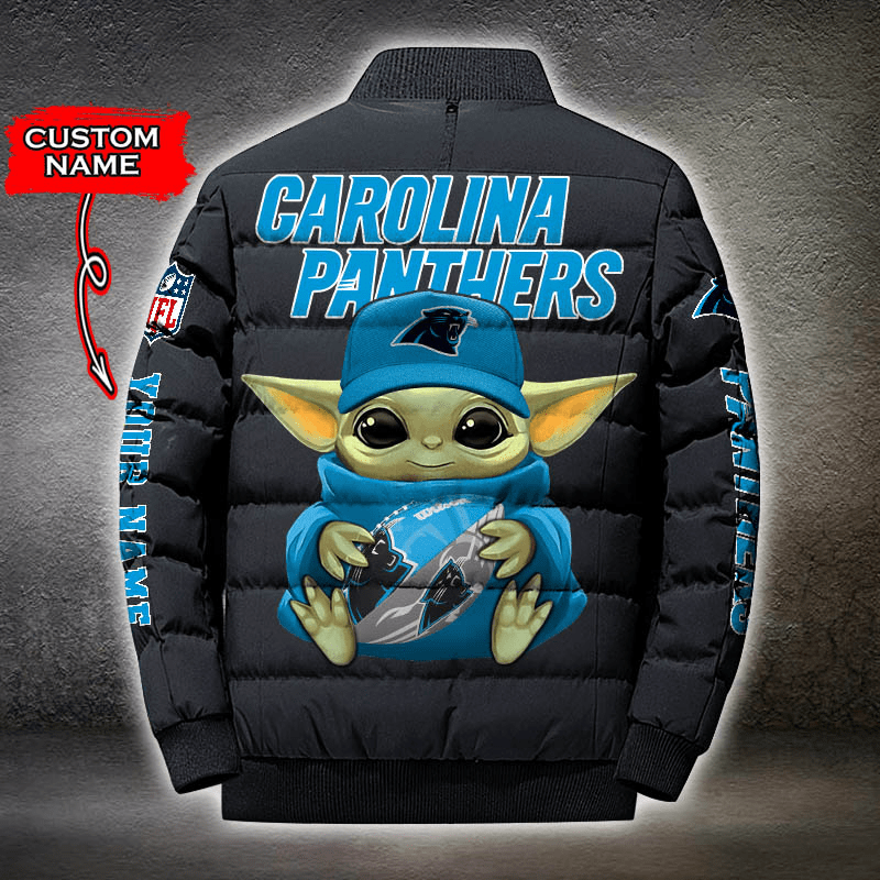NFL-Carolina-Panthers-Custom-Name-Baby-Yoda-Down-Jacket-Puffer-Jacket-PJ055-2