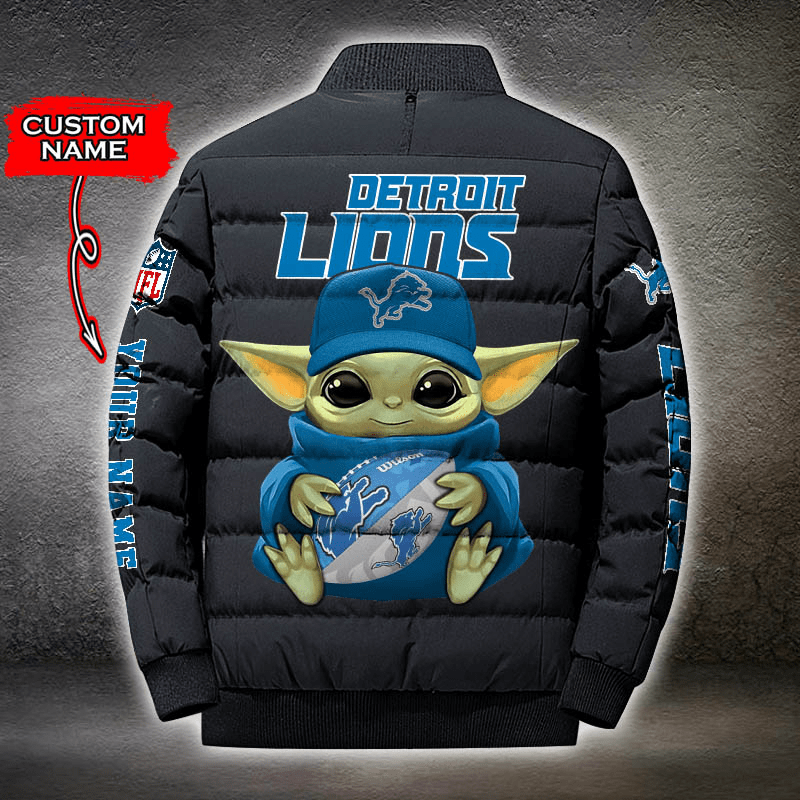 NFL-Detroit-Lions-Custom-Name-Baby-Yoda-Down-Jacket-Puffer-Jacket-PJ030-2