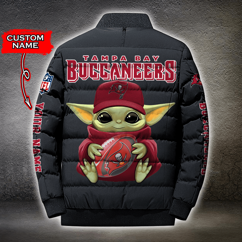 NFL-Tampa-Bay-Buccaneers-Custom-Name-Baby-Yoda-Down-Jacket-Puffer-Jacket-PJ045-2