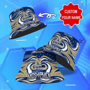 Navy Midshipmen NCAA Bucket Hat Personalized SBH235