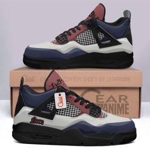 Nero Bird Jordan 4 Sneakers Anime Personalized Shoes JD270