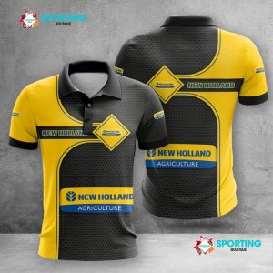 New Holland Polo Shirt Golf Shirt 3D PLS1144
