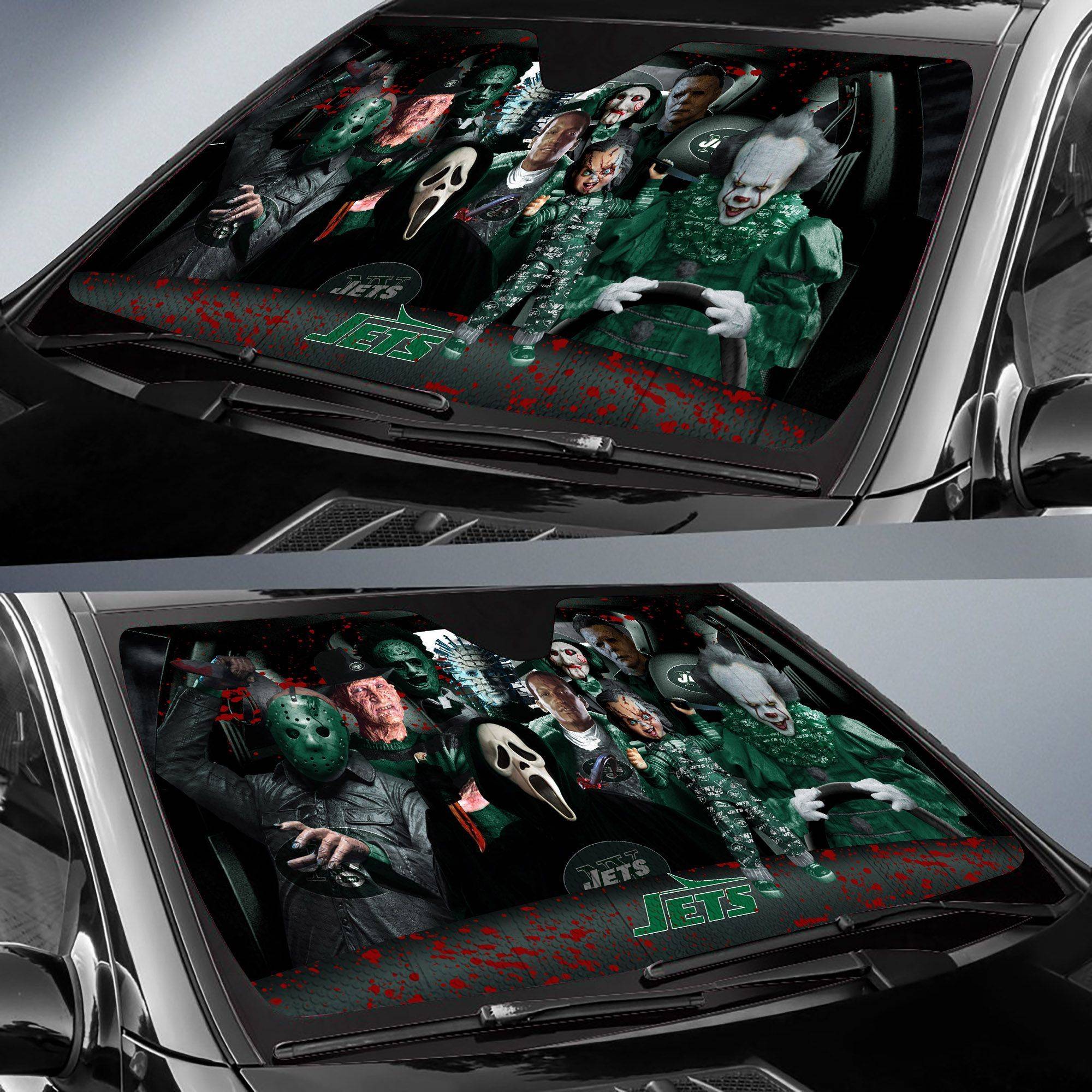 New-York-Jets-NFL-Halloween-Car-Sun-Shade-CSS0619-1