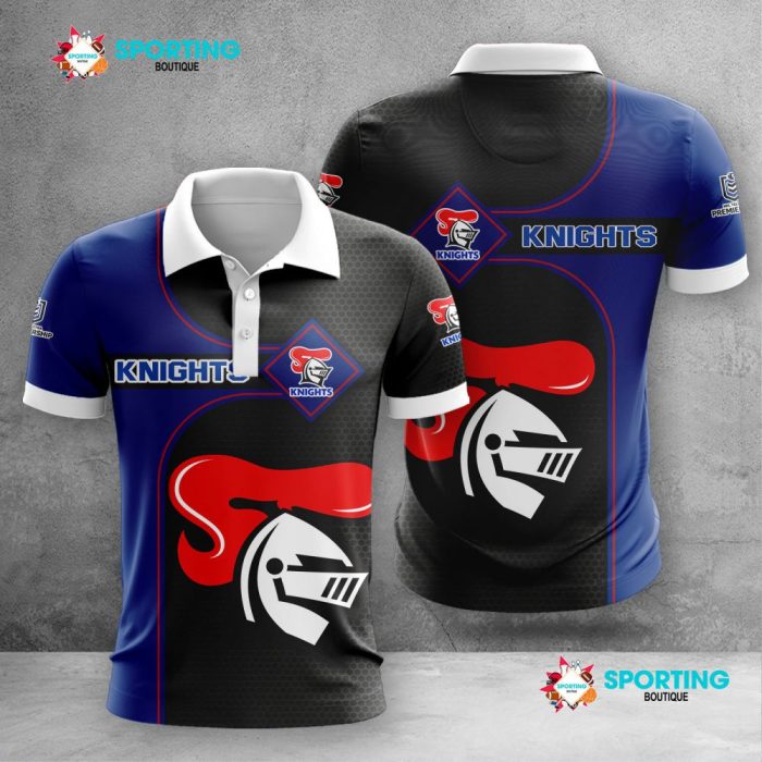 Newcastle Knights Polo Shirt Golf Shirt 3D PLS2082