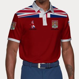 Northampton Town F.C Polo Shirt Golf Shirt 3D PLS1859