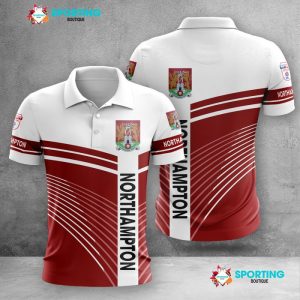 Northampton Town F.C Polo Shirt Golf Shirt 3D PLS557