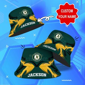 Oakland Athletics MLB Bucket Hat Personalized SBH283