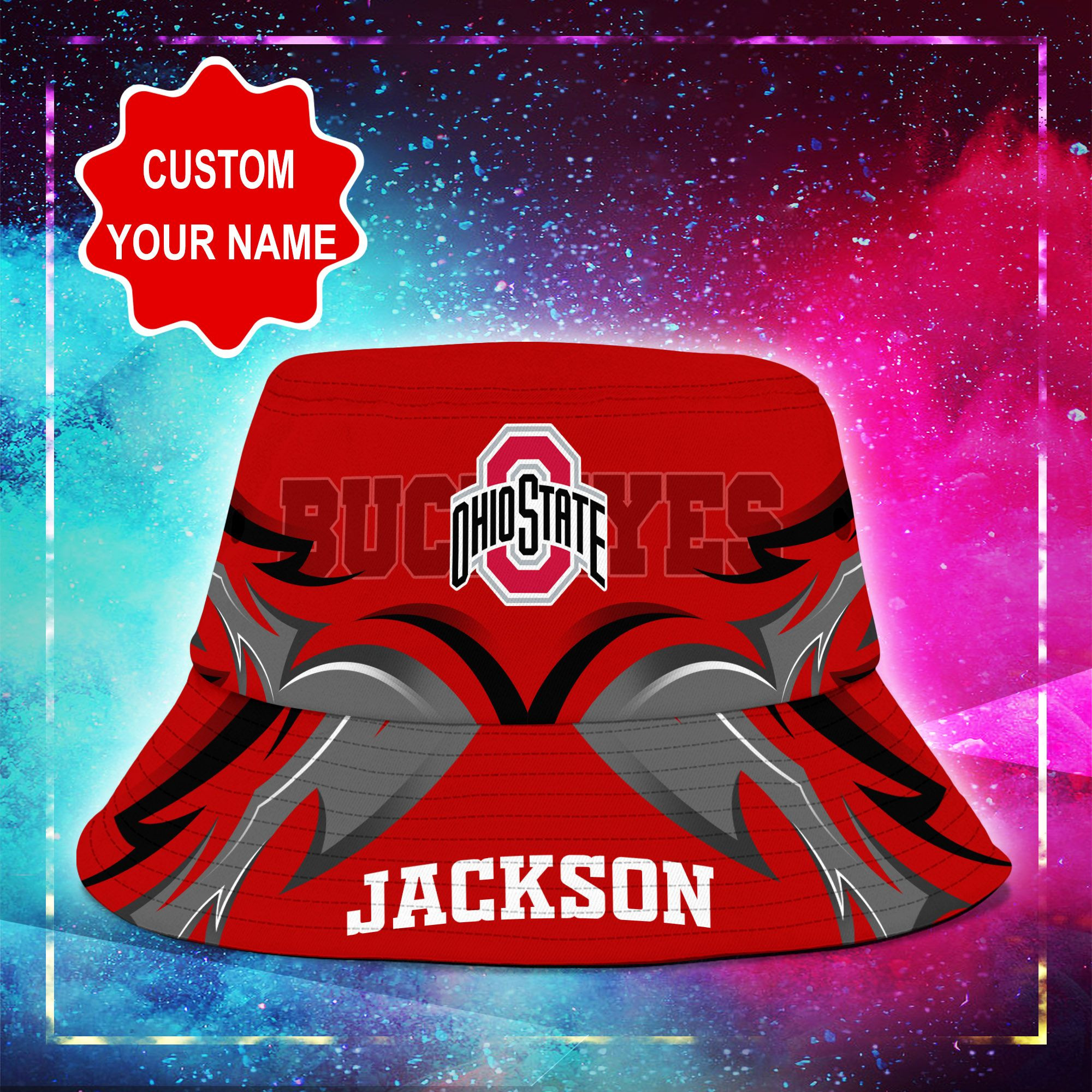 Ohio-State-Buckeyes-NCAA-Bucket-Hat-Personalized-SBH343-1