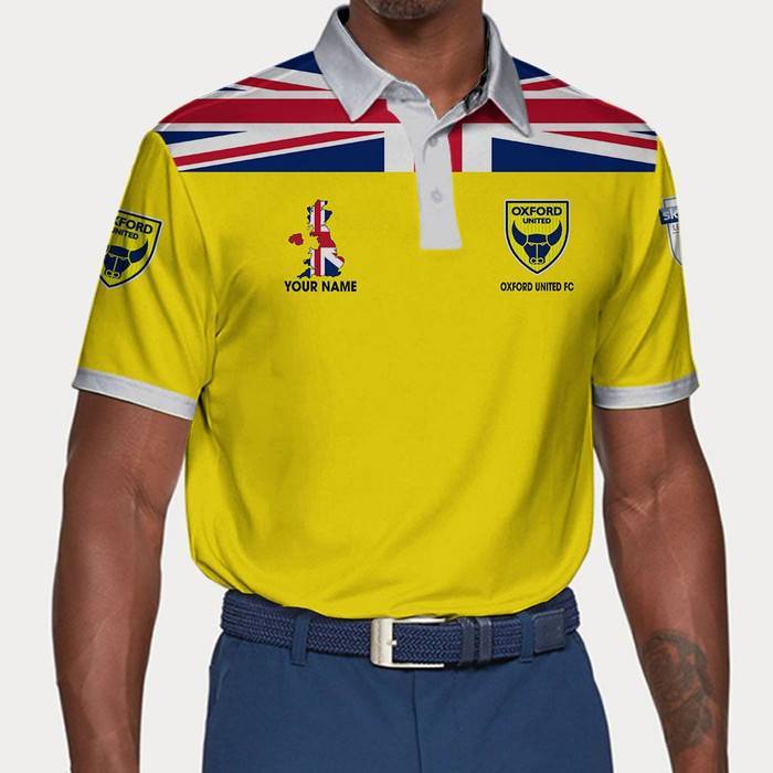 Oxford-United-F.C-Polo-Shirt-Golf-Shirt-3D-PLS1911 Oxford United F.C Polo Shirt Golf Shirt 3D PLS1911