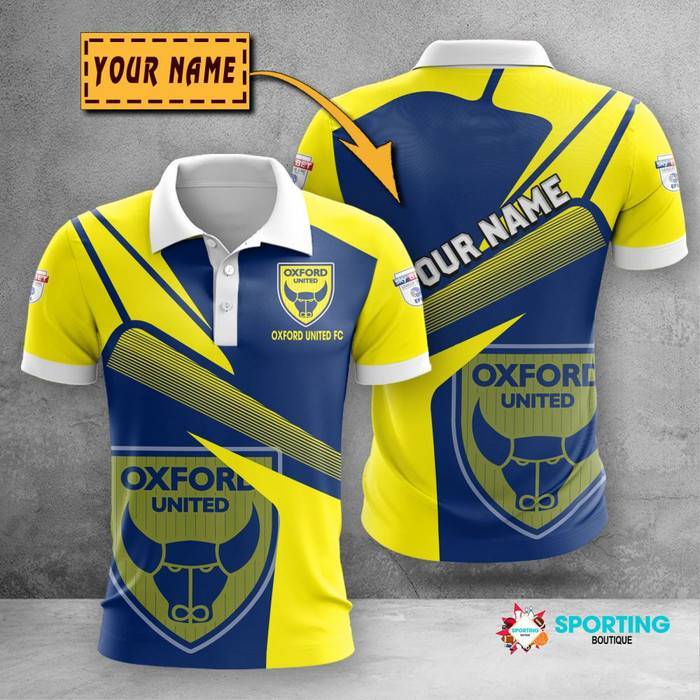 Oxford-United-F.C-Polo-Shirt-Golf-Shirt-3D-PLS388 Oxford United F.C Polo Shirt Golf Shirt 3D PLS388