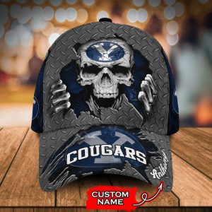 Personalized Byu Cougars Skeleton 3D Classic Baseball Cap CGI495