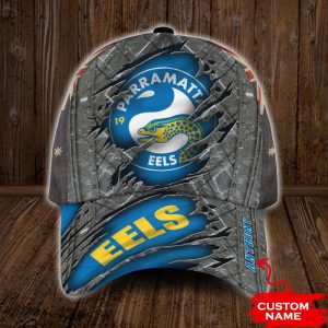 Personalized Parramatta Eels NRL 3D Classic Baseball Cap CGI1344