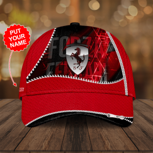 Personalized Scuderia Ferrari Classic Cap CGI089