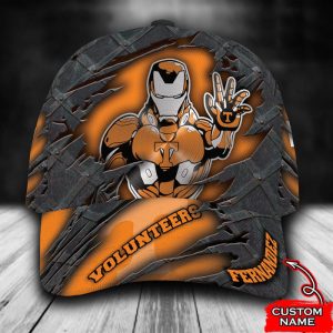 Personalized Tennessee Volunteers Iron Man 3D Classic Baseball Cap CGI222