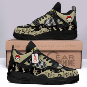 Pokemon Mimikyu Jordan 4 Sneakers Custom Anime Shoes JD252