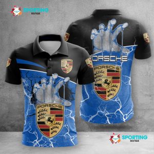 Porsche Polo Shirt Golf Shirt 3D PLS1012