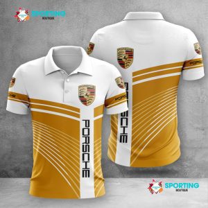 Porsche Polo Shirt Golf Shirt 3D PLS838