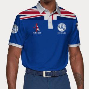 Queens Park Rangers Polo Shirt Golf Shirt 3D PLS1914