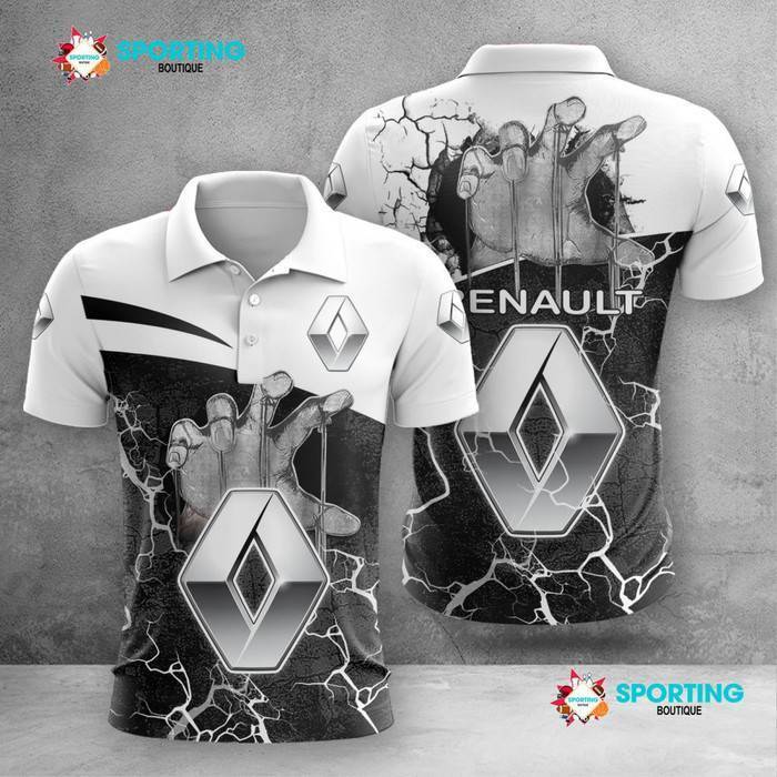 Renault-Polo-Shirt-Golf-Shirt-3D-PLS1020 Renault Polo Shirt Golf Shirt 3D PLS1020