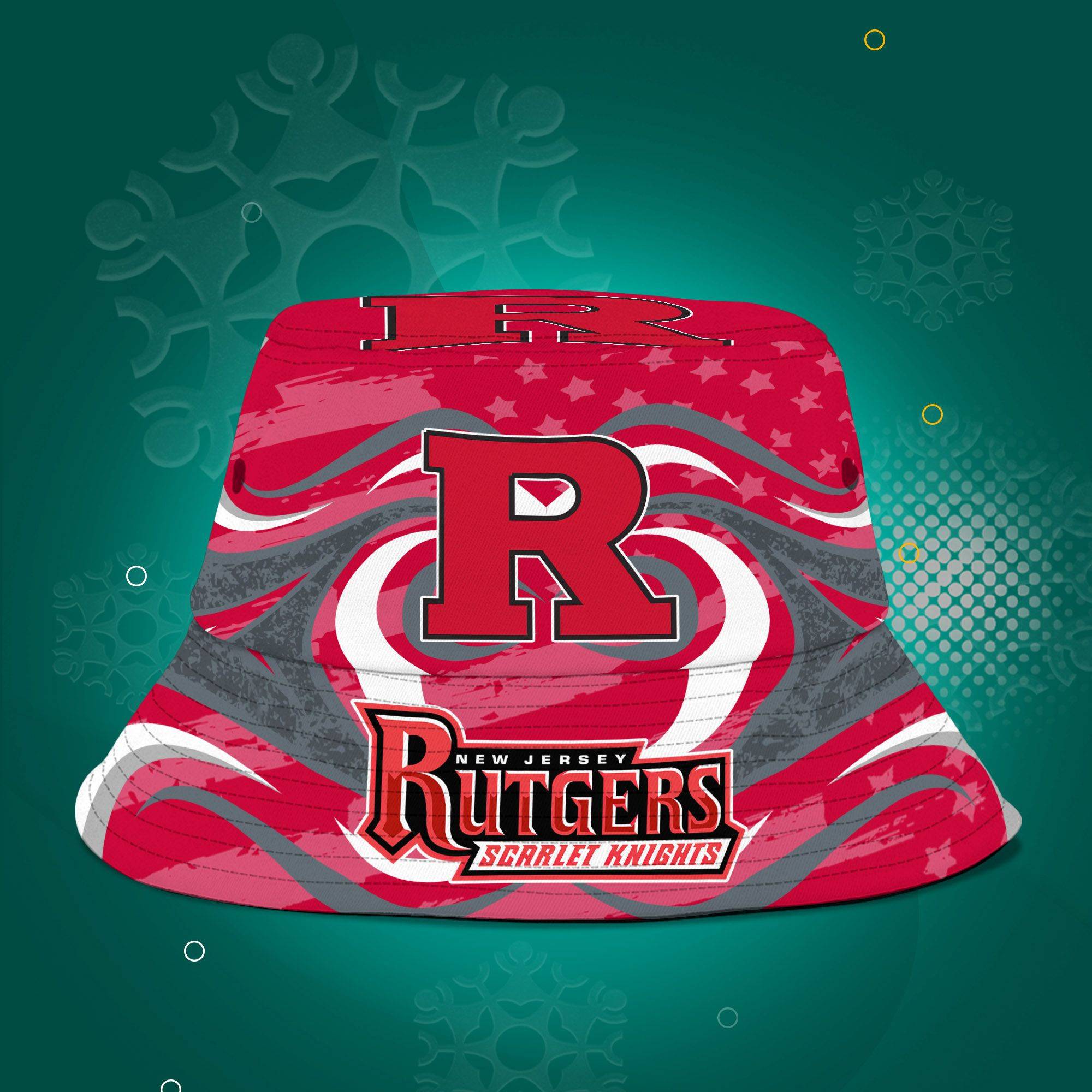 Rutgers-Scarlet-Knights-NCAA-Bucket-Hat-Personalized-SBH329-1