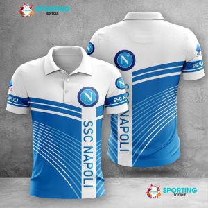 SSC Napoli Polo Shirt Golf Shirt 3D PLS745