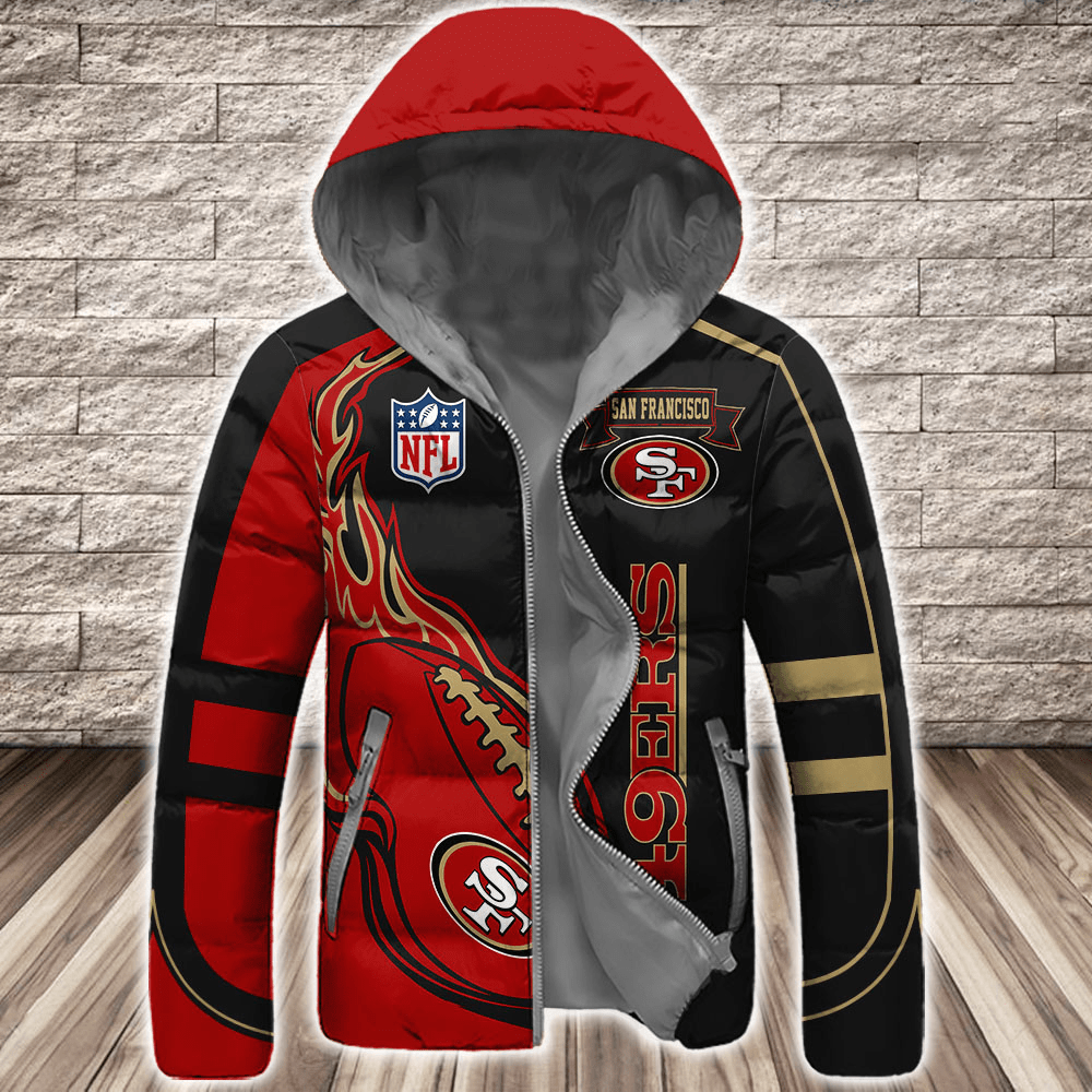 San-Francisco-49ers-NFL-3D-Custom-Name-Down-Filled-Coat-DFC060-1