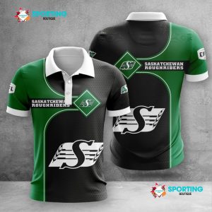 Saskatchewan Roughriders Polo Shirt Golf Shirt 3D PLS1437
