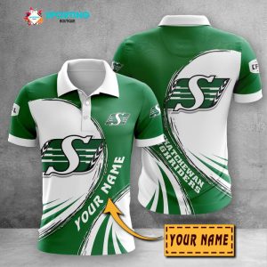 Saskatchewan Roughriders Polo Shirt Golf Shirt 3D PLS1766