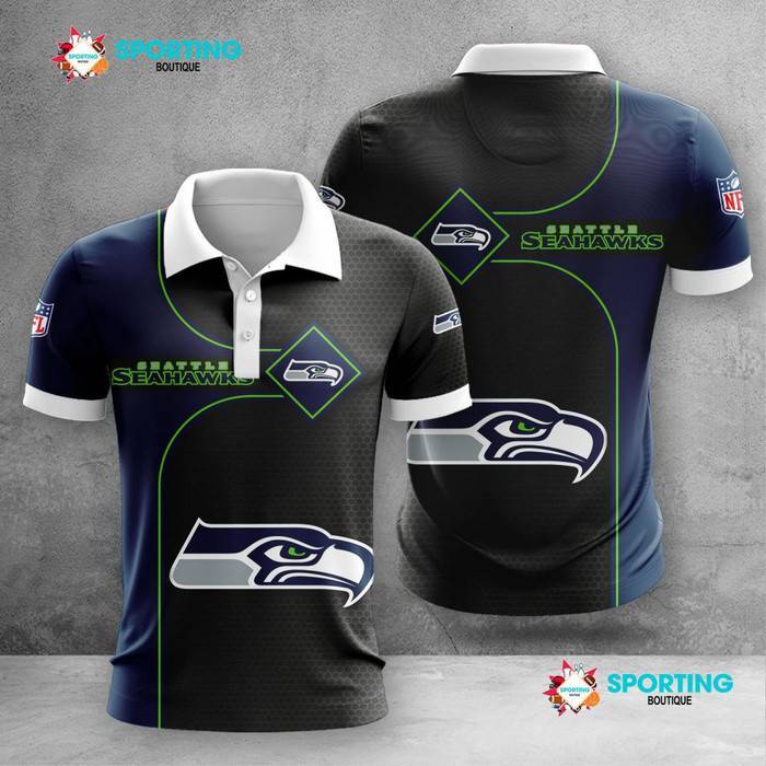 Seattle-Seahawks-Polo-Shirt-Golf-Shirt-3D-PLS1426 Seattle Seahawks Polo Shirt Golf Shirt 3D PLS1426