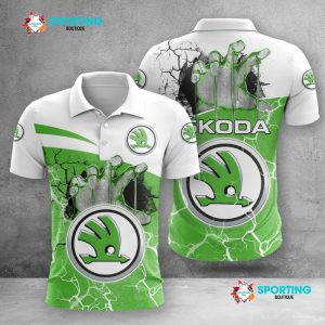 Skoda Polo Shirt Golf Shirt 3D PLS1025
