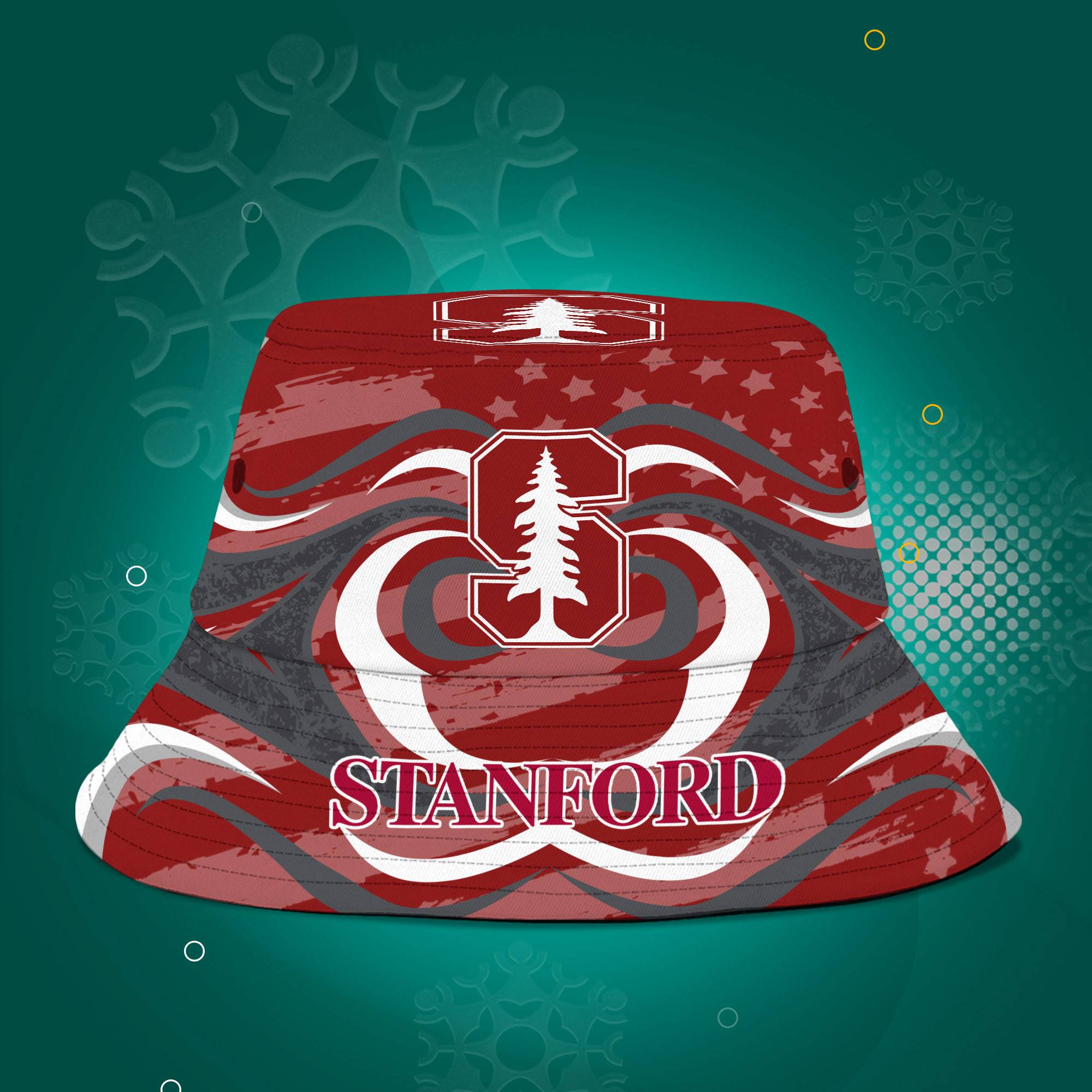 Stanford-Cardinal-NCAA-Bucket-Hat-Personalized-SBH290-1