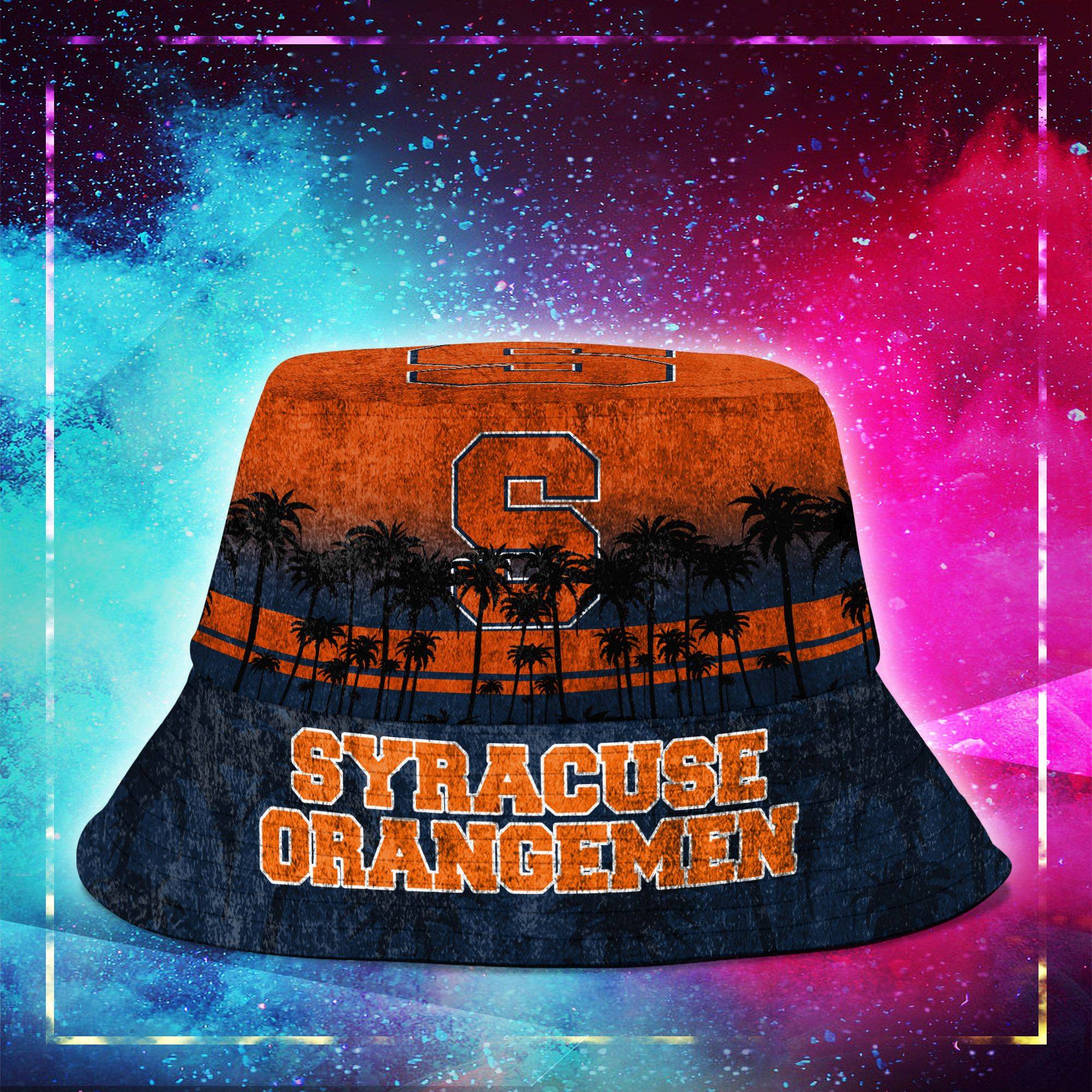 Syracuse-Orange-NCAA-Bucket-Hat-Personalized-SBH314-1