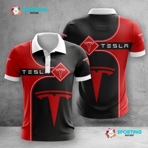 Tesla Polo Shirt Golf Shirt 3D PLS1716