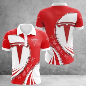 Tesla Polo Shirt Golf Shirt 3D PLS2452