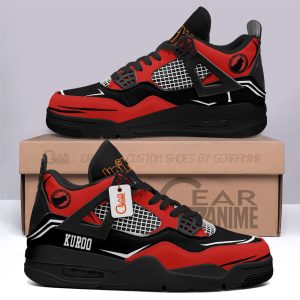 Tetsuro Kuroo Jordan 4 Sneakers Anime Personalized Shoes JD415