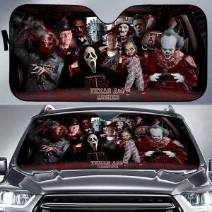 Texas A&M Aggies NCAA Halloween Car Sun Shade CSS0611